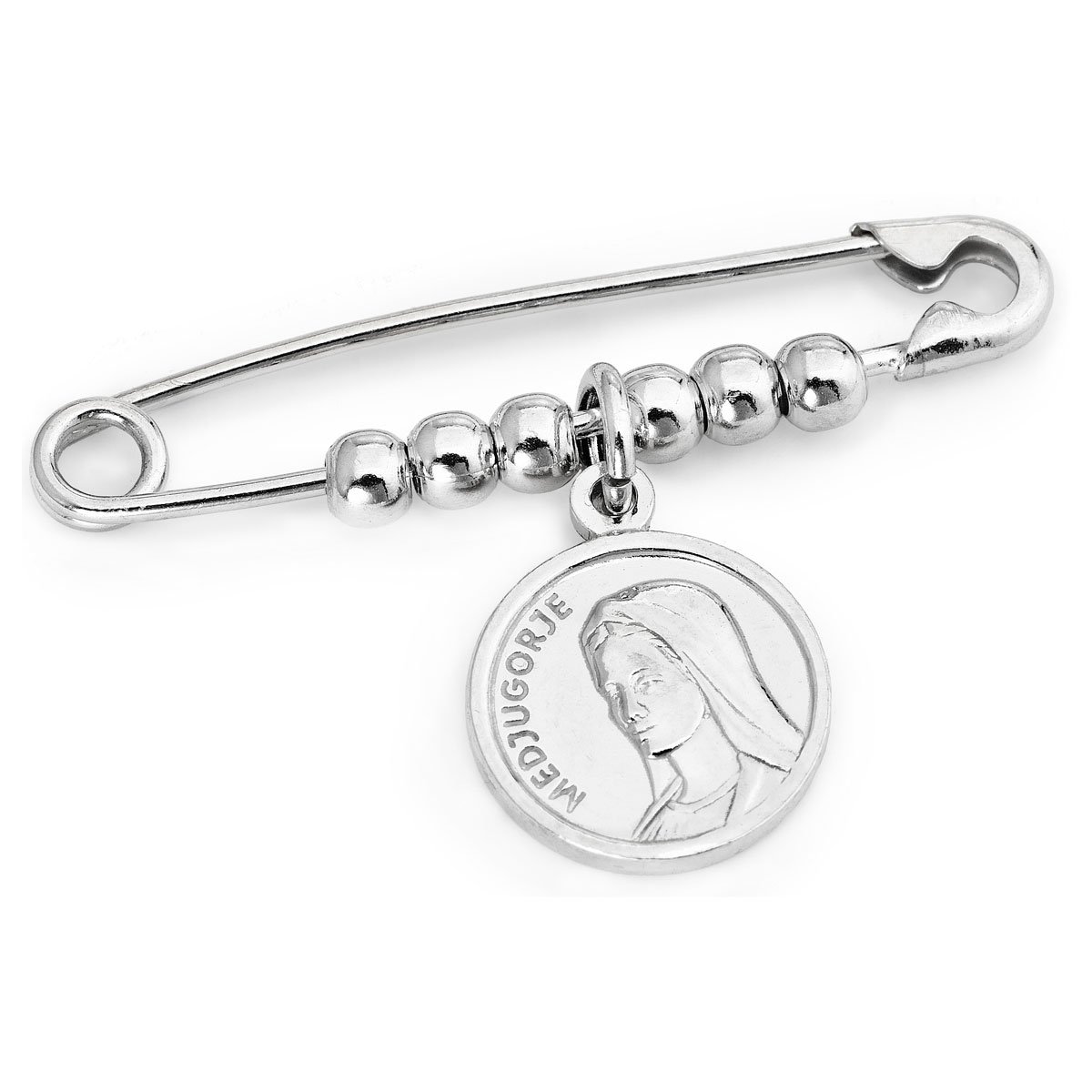 Pin Our Lady of Medjugorje. Sterling silver 925 AMEN Sterling silver 925. AMEN