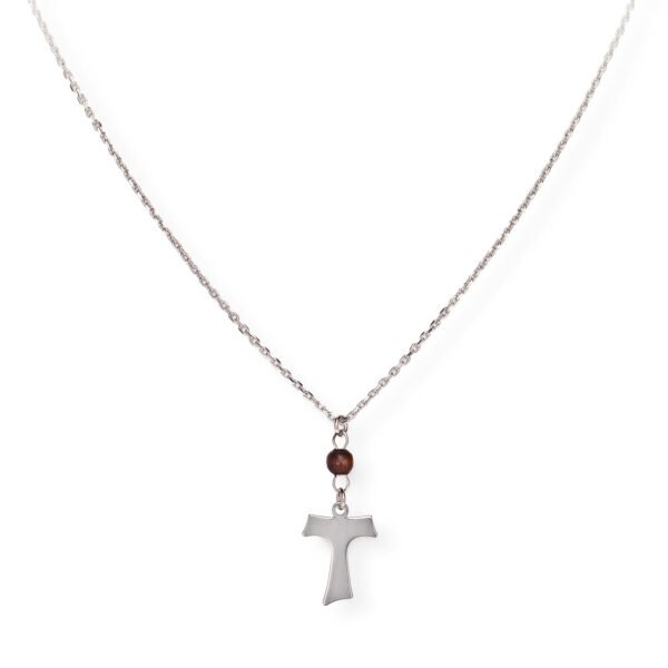 'Tau Cross' choker. Sterling silver 925. AMEN Sterling silver 925. AMEN