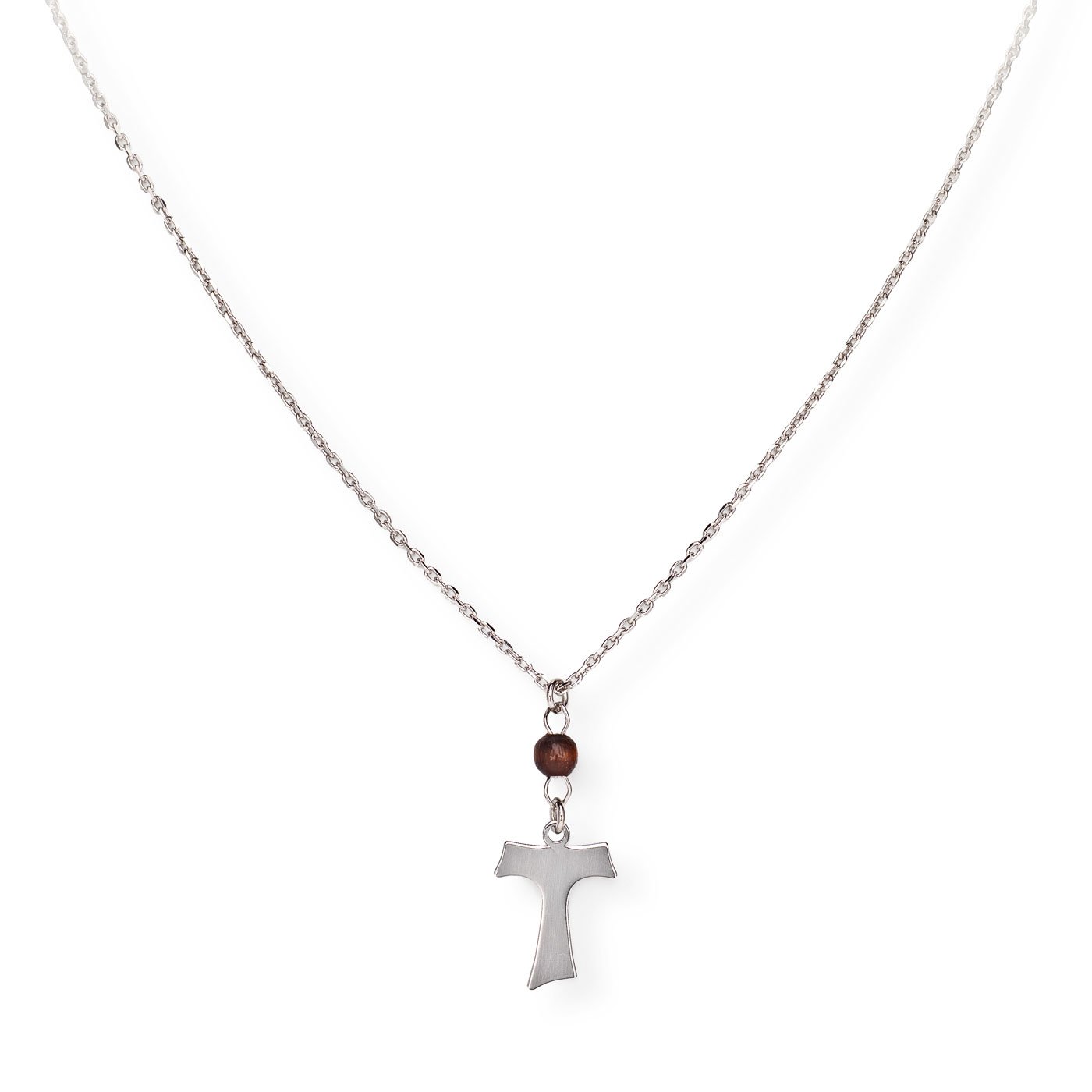 'Tau Cross' choker. Sterling silver 925. AMEN Sterling silver 925. AMEN