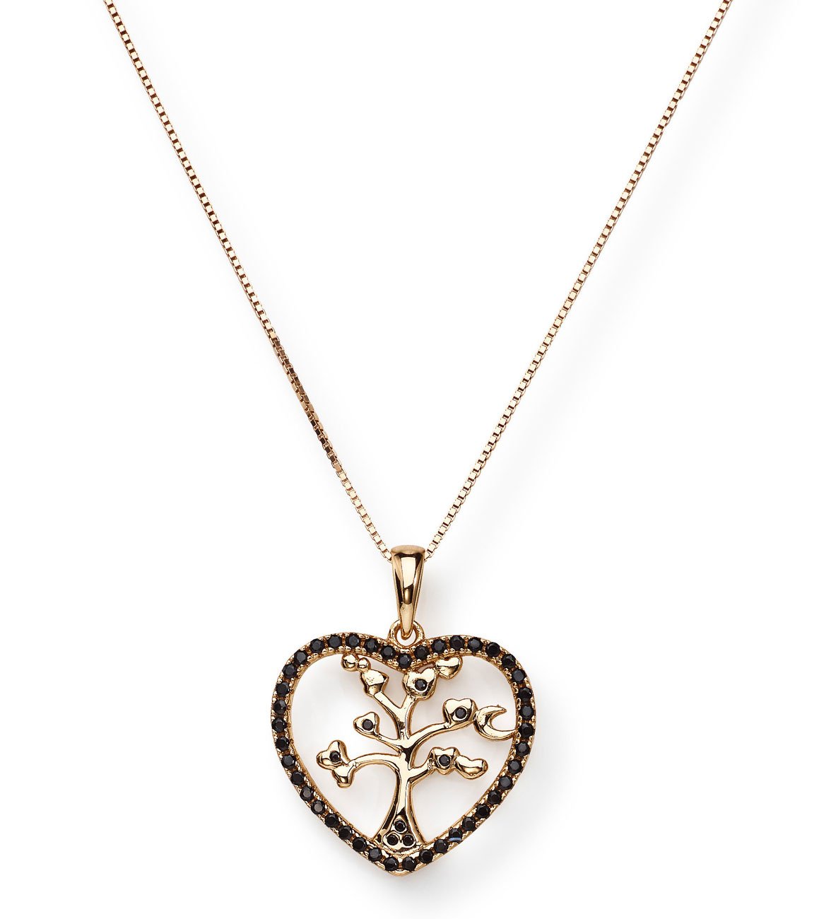 Collar Arbol de la Vida. Zirconia y plata de ley. AMEN