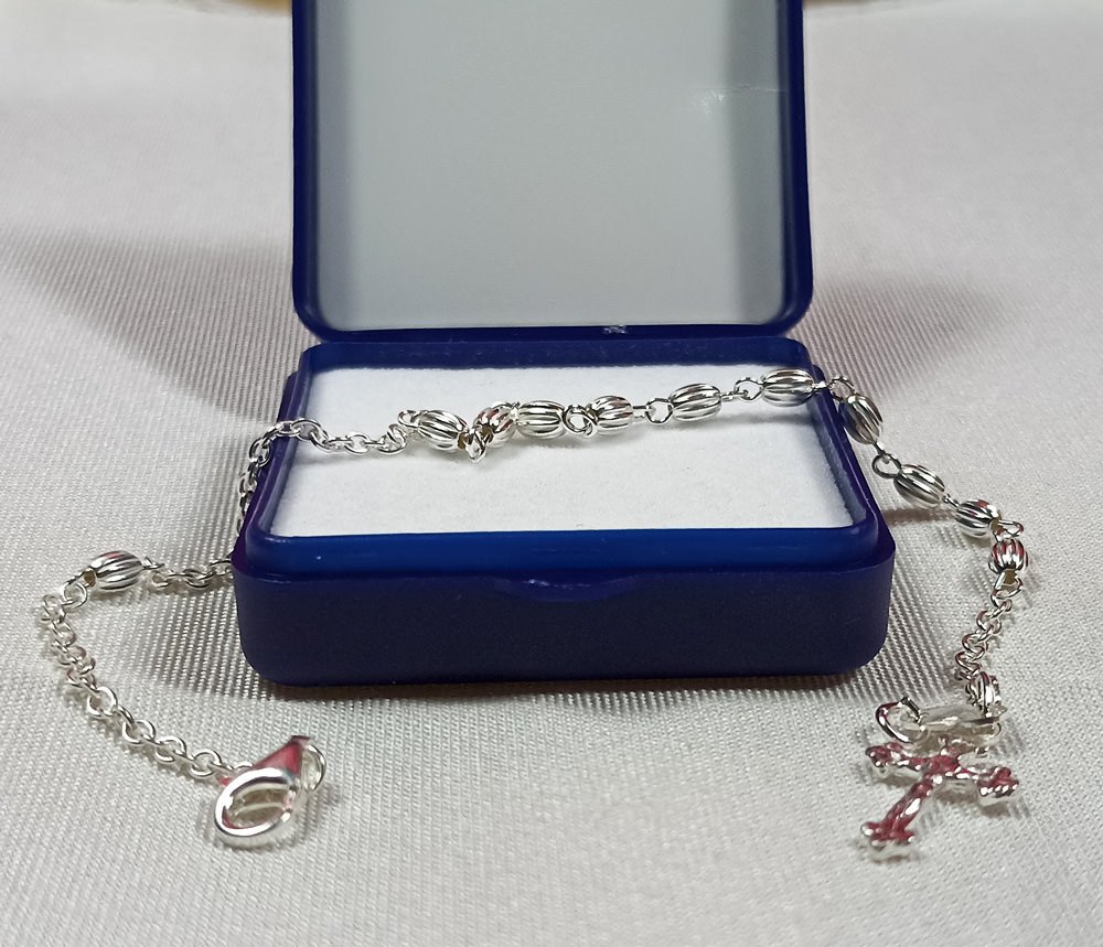 Brazalete 4 mm. Plata ley 925