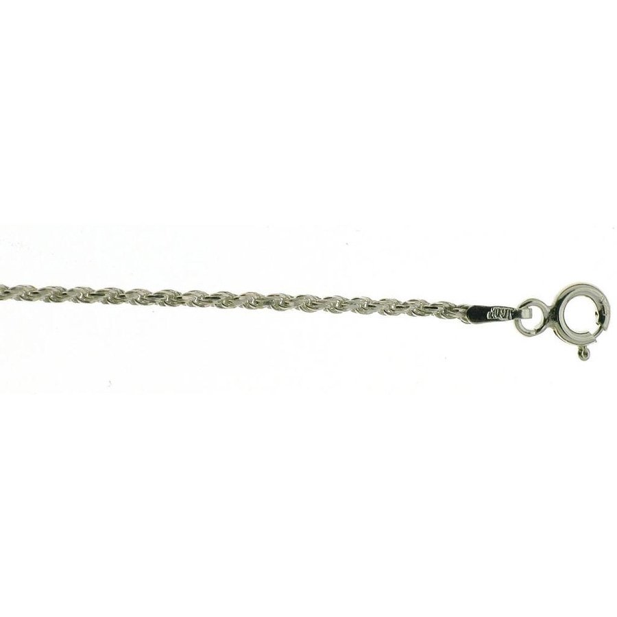 Cadena de plata de Ley modelo 'Cordon'. Grosor 1,30 mm