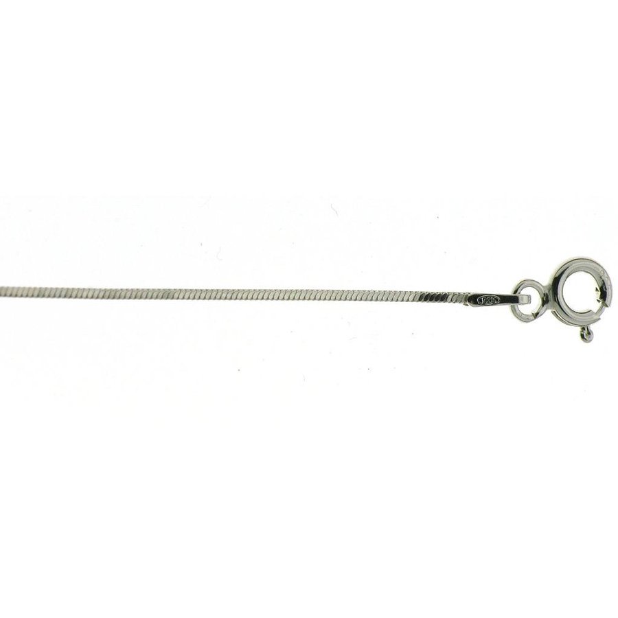 Cadena de plata de Ley modelo 'Cola'. Grosor 0,70 mm