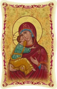 Cuadro de la Virgen de Vladimir
