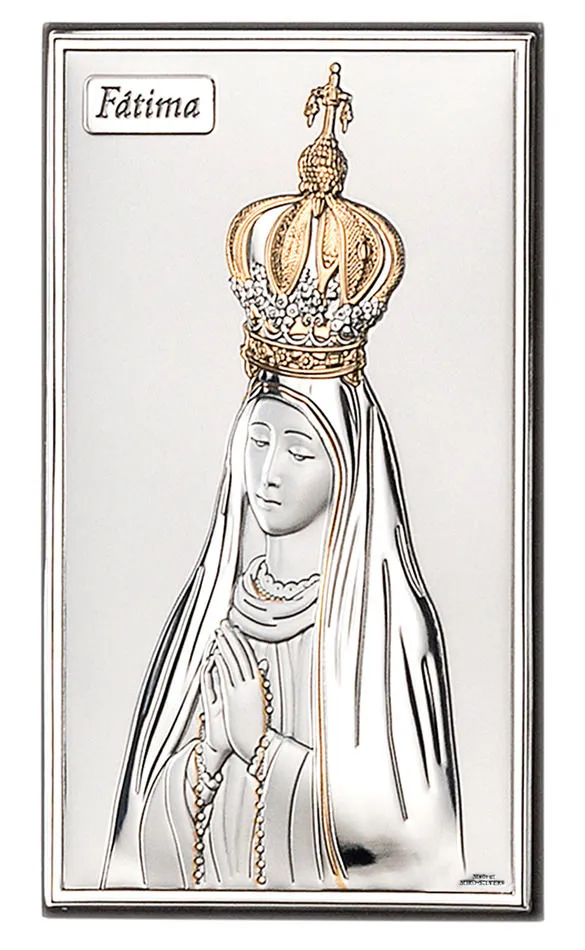 Retablo de la Virgen de Fatima. Bicolor