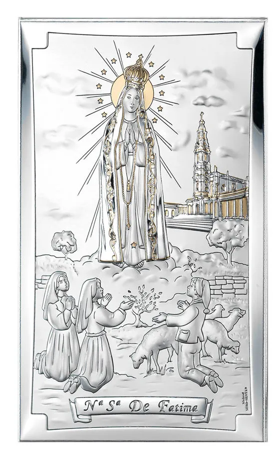 Retablo de la Virgen de Fatima. Bicolor