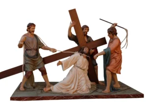 Caida de Jesus(4 figuras)