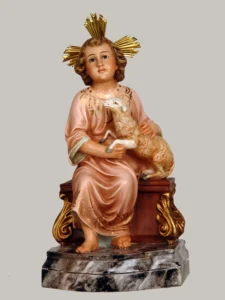 Niño Jesus con cordero