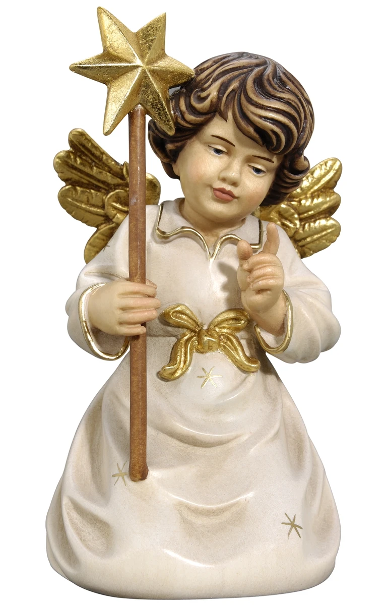 Angel arrodillado estrella