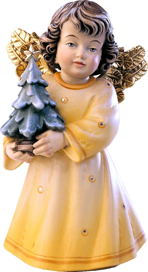 Angel con arbol