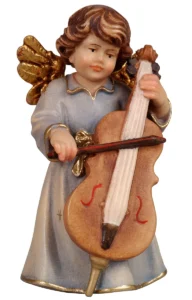Angel con contrabajo