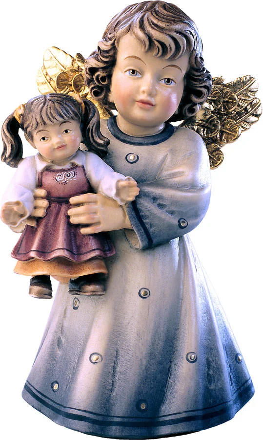 Angel con muñeca