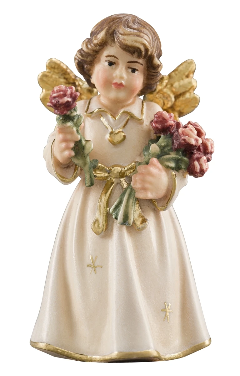 Angel con rosas