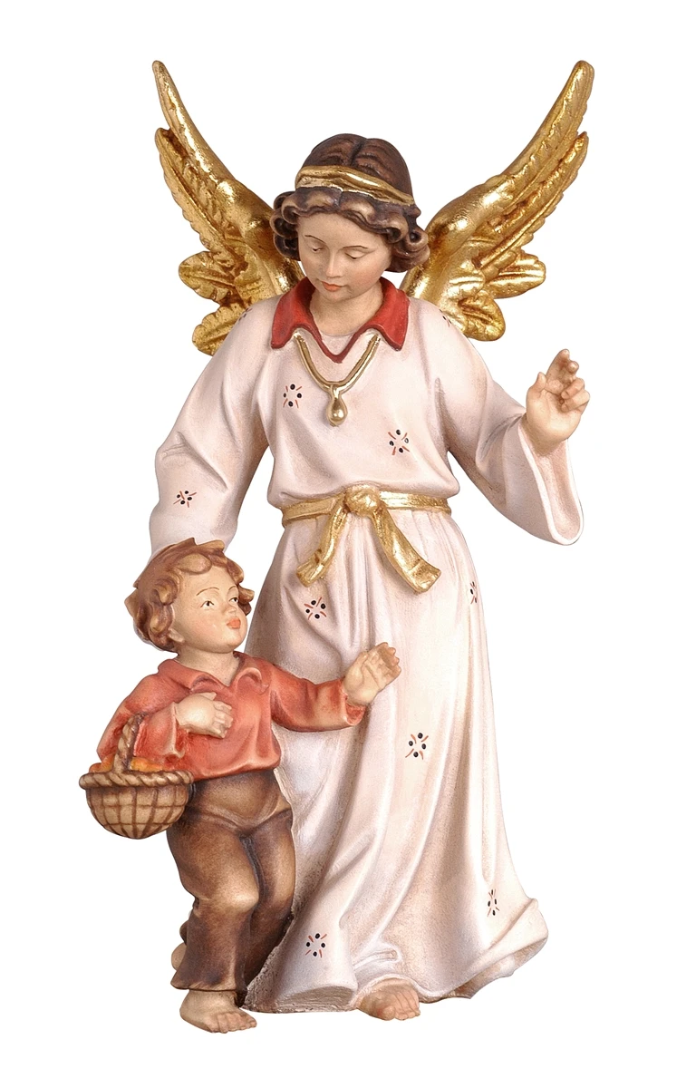 Angel de la Guarda con niño