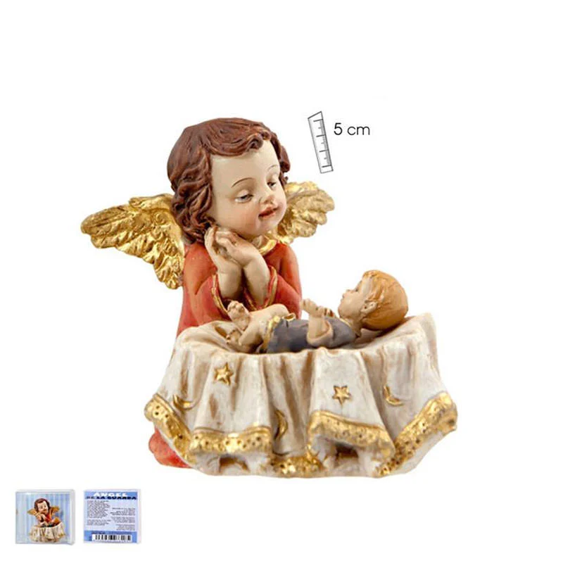 Angel de la Guarda con niño