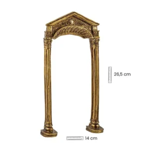 Arco dorado. 26 cm.