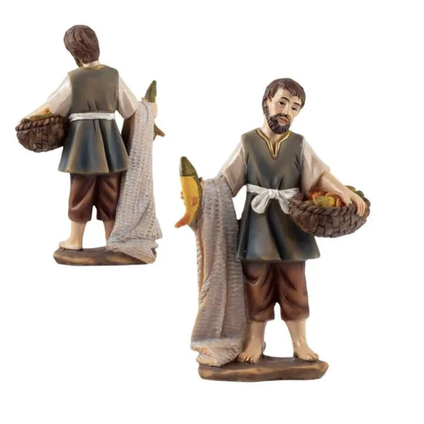 Set of 6 shepherds. 13 cm.