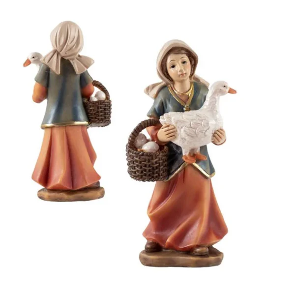 Set of 6 shepherds. 13 cm.