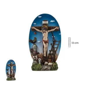 Cristo Justo Juez de sobremesa. 13 cm