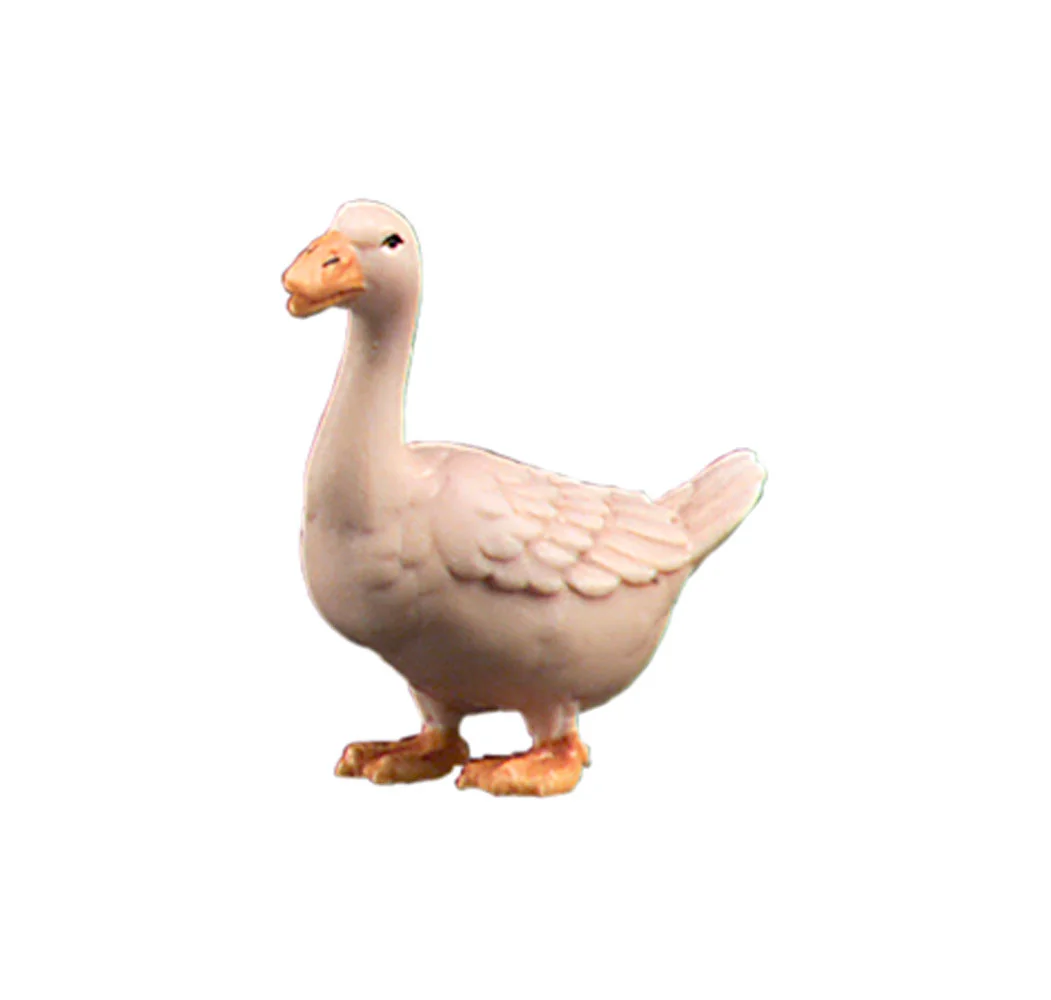 Goose looking forward (Venetian Nativity)