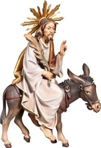 Jesus entrando en Jerusalen (sin base)