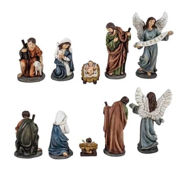 Nativity 11 pieces. 22 cm