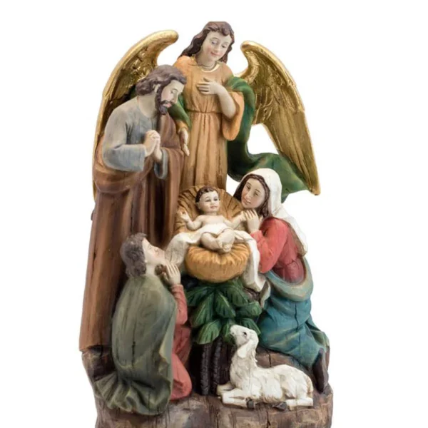 Nativity with Annunciation Angel