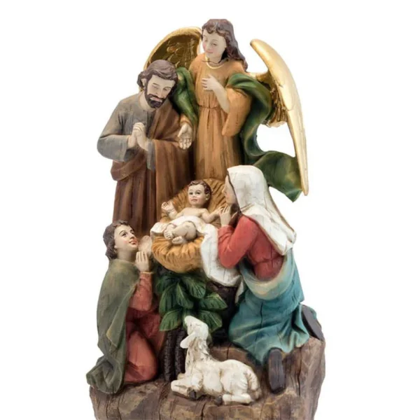 Nativity with Annunciation Angel