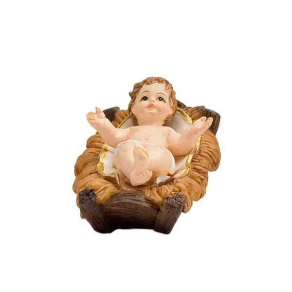 Nativity with Three Wise Men. 25 cm.