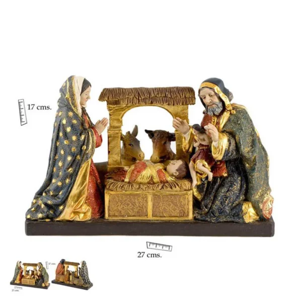 Nativity with animals