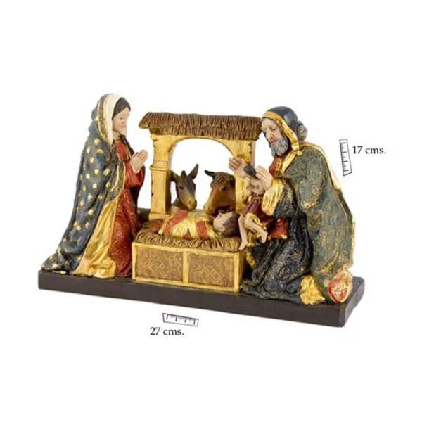 Nativity with animals