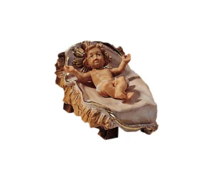 Niño Jesus con cuna 2 piezas (Nacimiento Rupert)