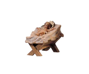 Infant Jesus with cradle (Giner Nativity)
