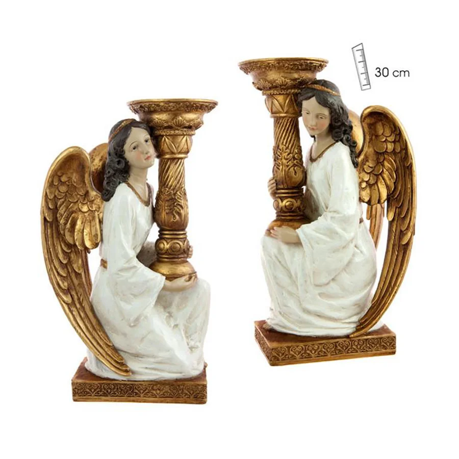 Pareja de angeles adoradores