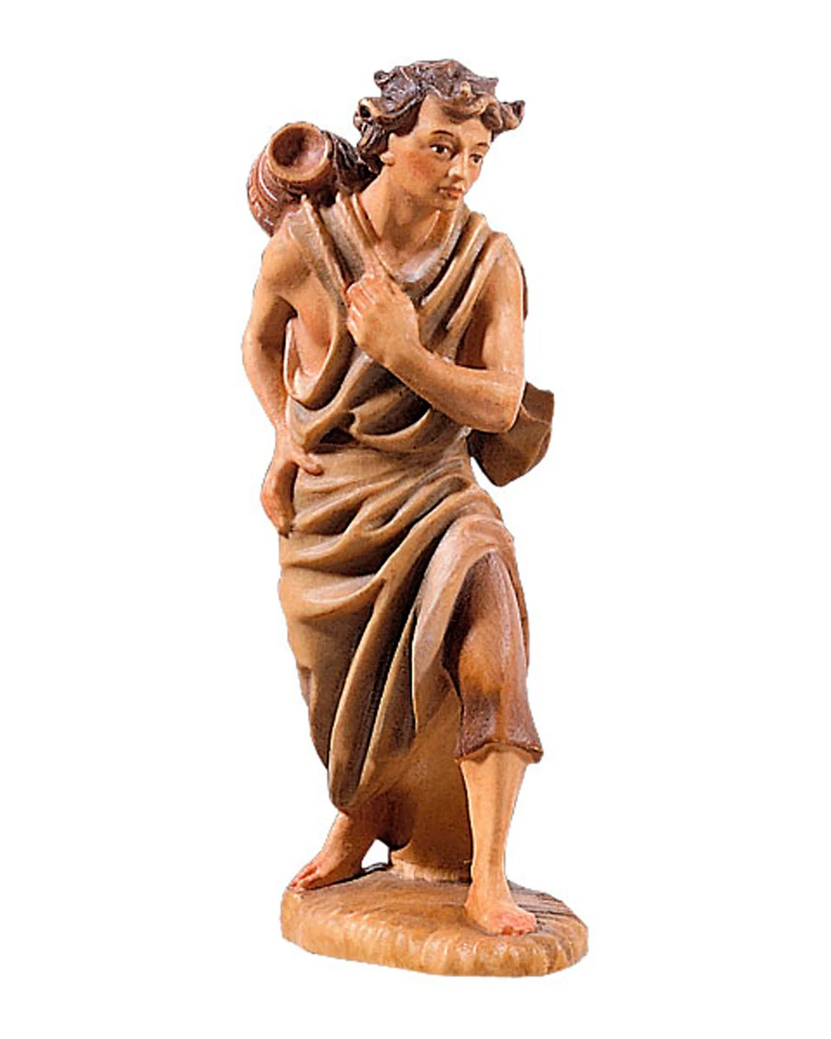Shepherd with amphora on his shoulder (Highlander Nativity)