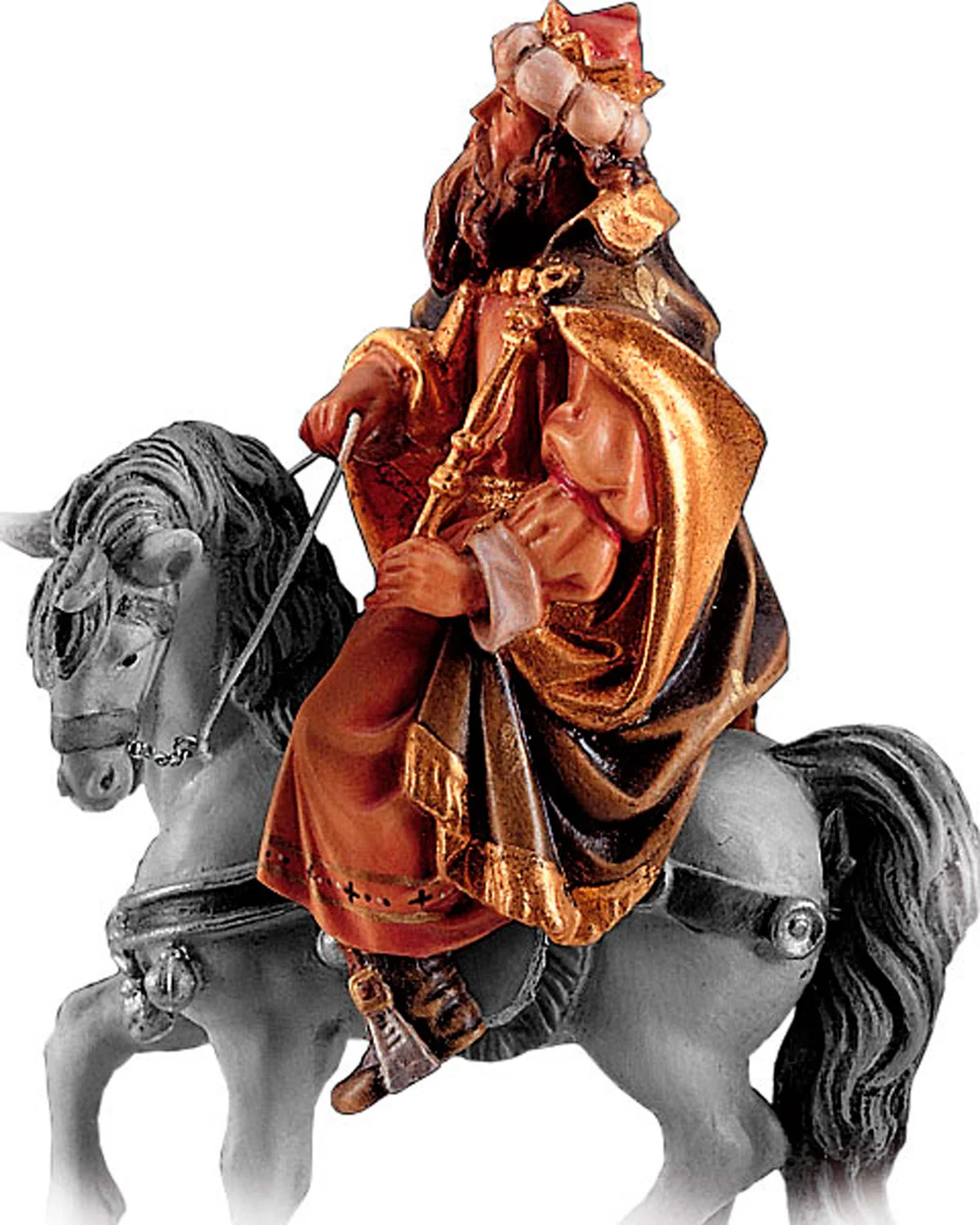 Wise Man Caspar without horse (Reindl Nativity)