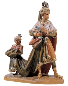 Wise Man Melchior with child (Giner Nativity)