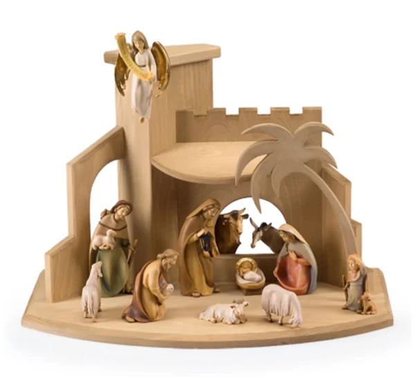Nativity set 12 piecess (Joseph 03 + stable)