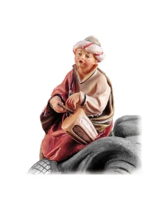 Drummer sitting (Highlander Nativity)