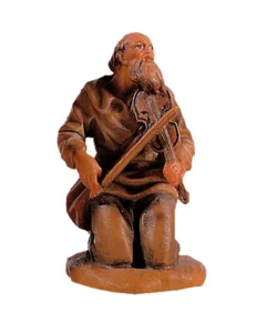 Musician with violin (Highlander Nativity)