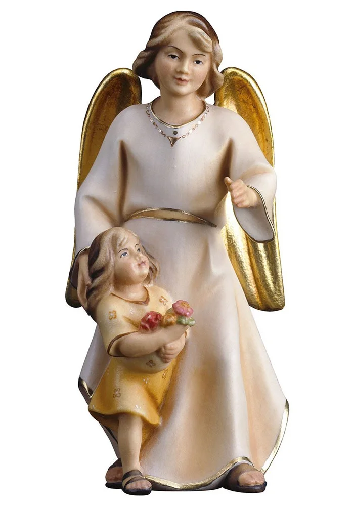 Angel de la Guarda con niña