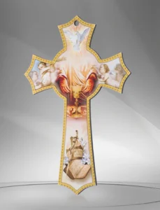 Crucifijo Confirmación en madera