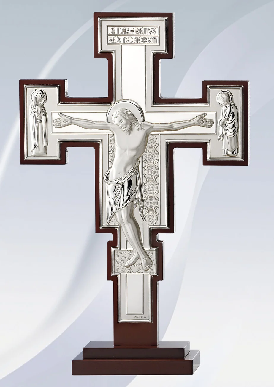 Cruz de San Damian. Plata laminada