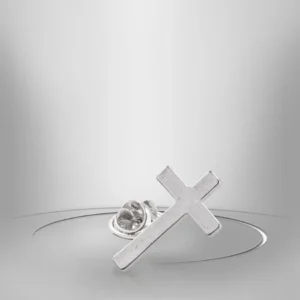 Cruz para solapa. Pin de Metal