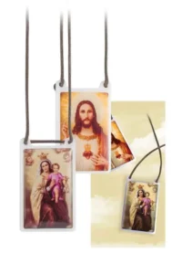 Escapulario Virgen del Carmen, Sagrado Corazón de Jesus