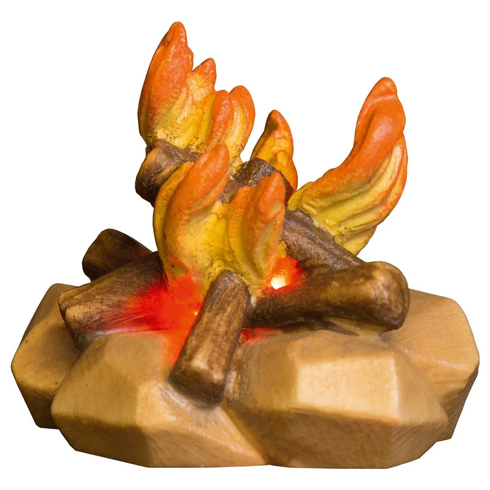 Campfire with light (Casales Nativity)