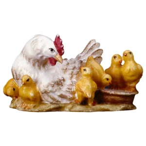 Chicken with chicks (Casales Nativity)