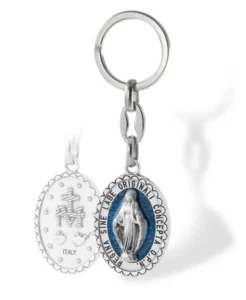 Llavero Virgen Milagrosa esmaltado