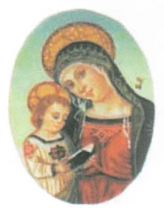 Medalla de la Virgen con niño (Pinturicchio)