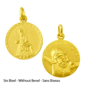 Medalla escapulario de la Piedad y el Cristo de Igualada